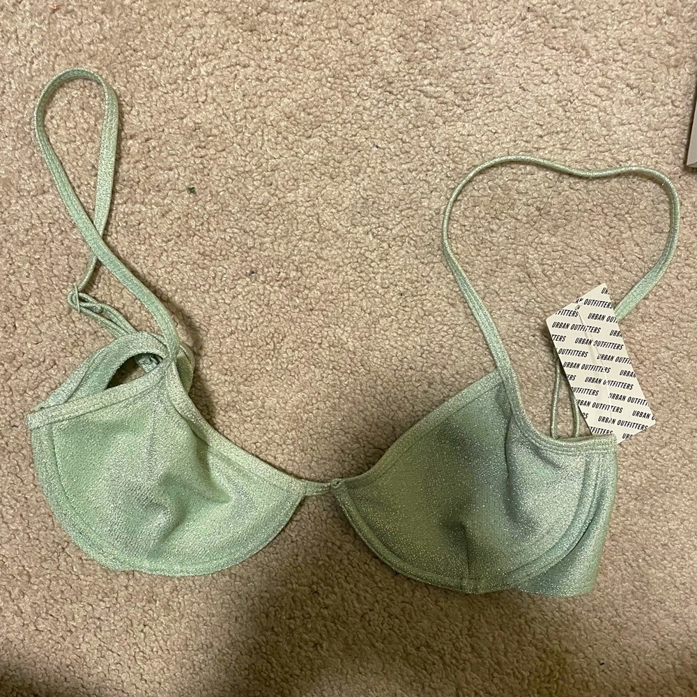 Urban Glittery Bikini Top 🐬👙
